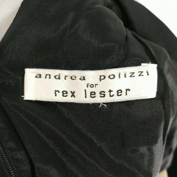 Vintage Andrea Polizzi for Rex Lester Dress Size 8 - Picture 7 of 8